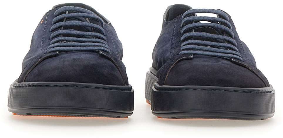 Santoni Sneakers Blue Blauw