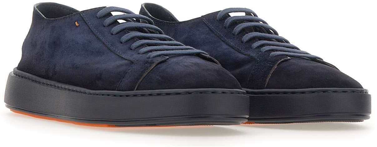 Santoni Sneakers Blue Blauw