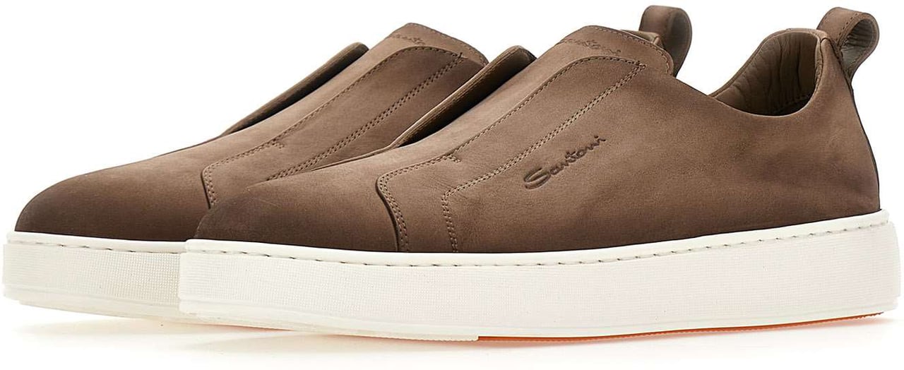 Santoni Sneakers Brown Bruin