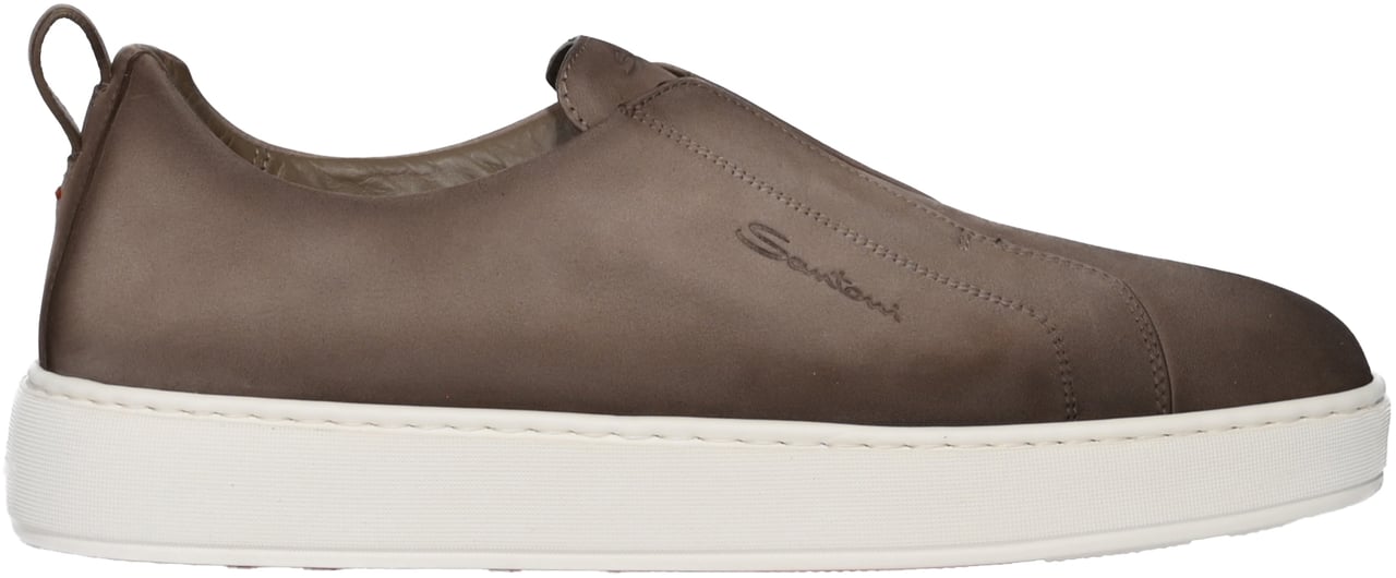Santoni Sneakers Beige Beige