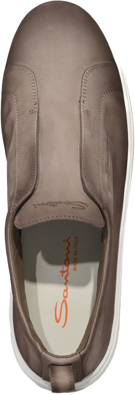 Santoni Sneakers Beige Beige