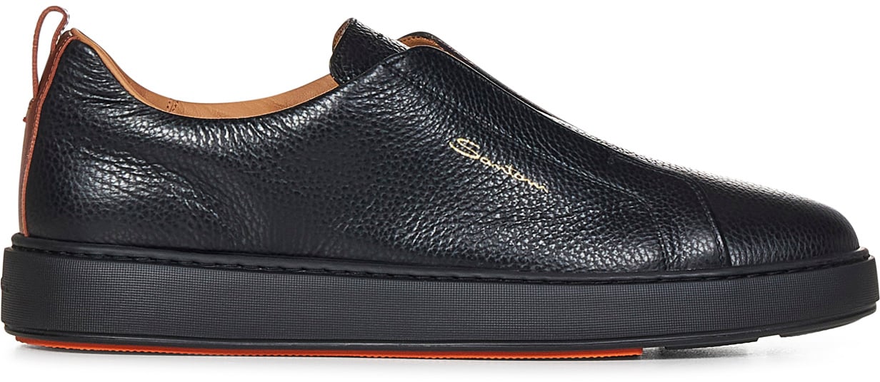 Santoni Santoni Sneakers Black Zwart