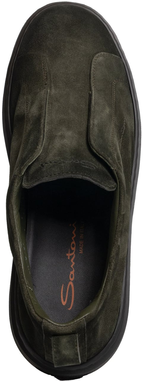 Santoni Sneakers Green Groen