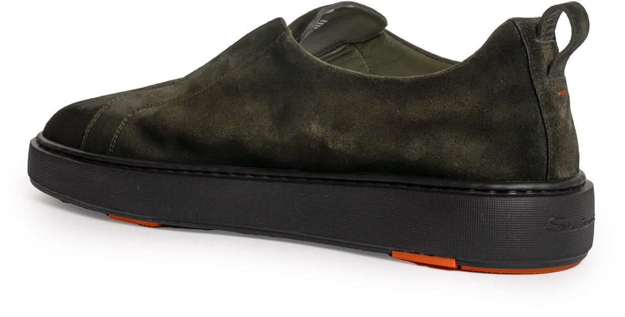 Santoni Sneakers Green Groen
