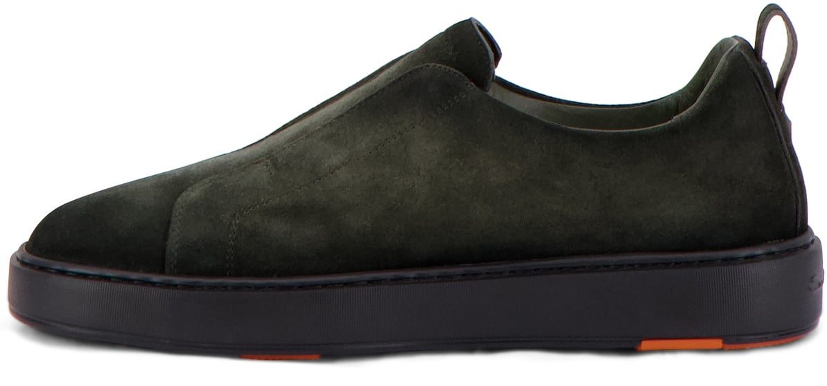 Santoni Sneaker Groen Groen
