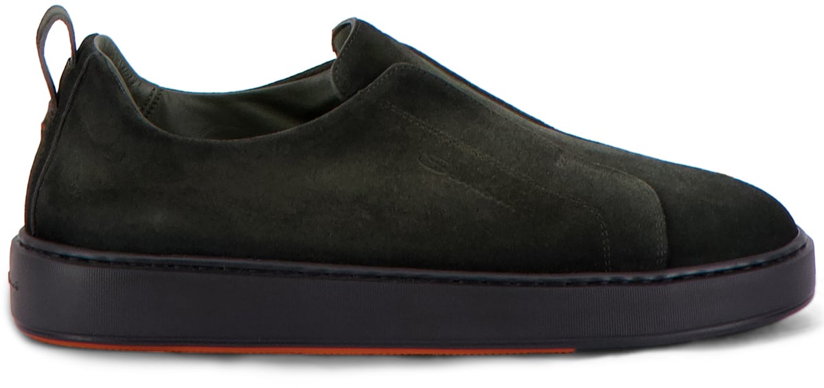 Santoni Sneaker Groen Groen
