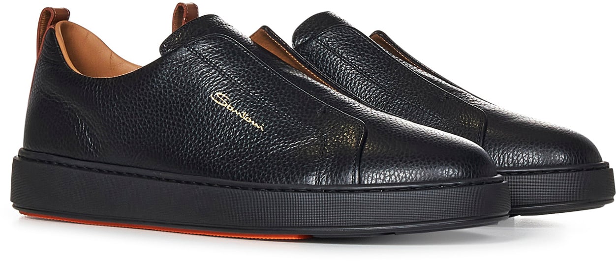 Santoni Sneakers Black Zwart