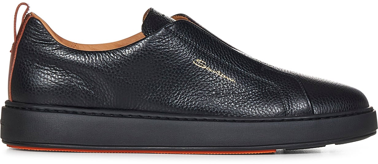 Santoni Sneakers Black Zwart