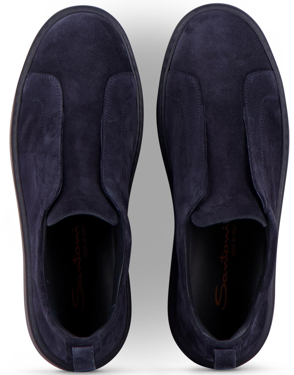 Santoni Sneaker Blauw Blauw