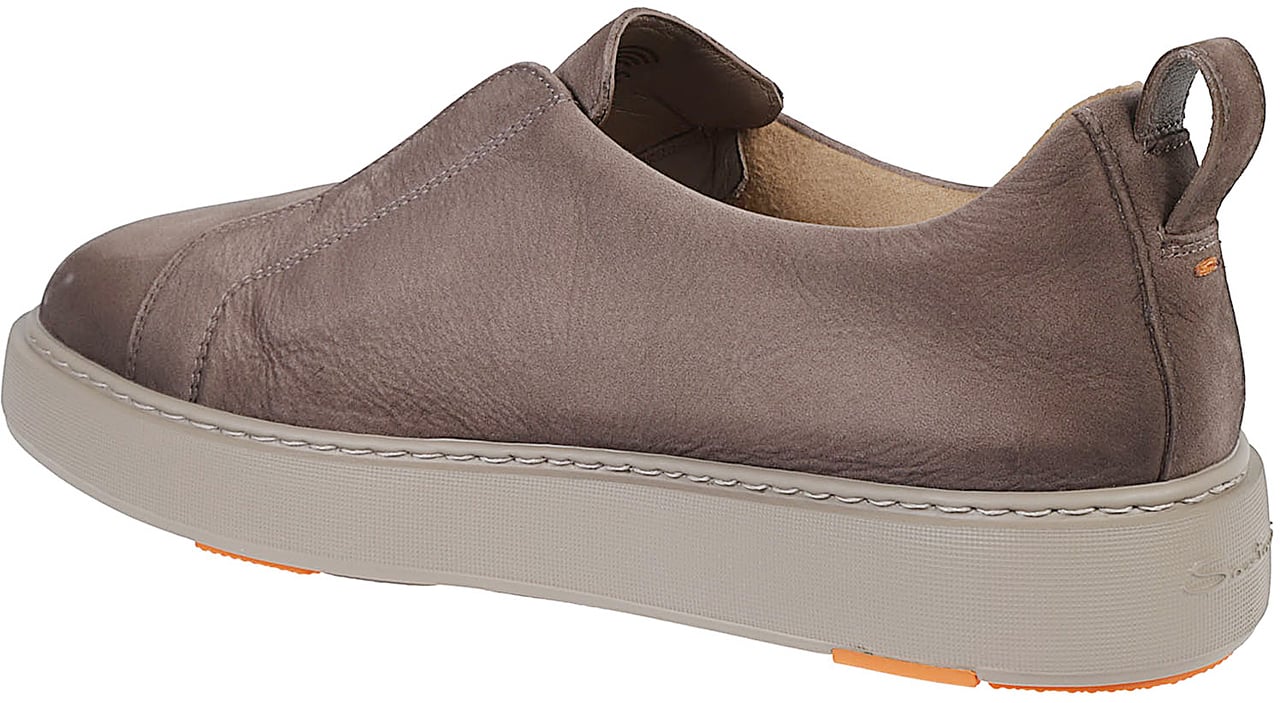 Santoni Victory 40 Slip On Sneakers Brown Bruin