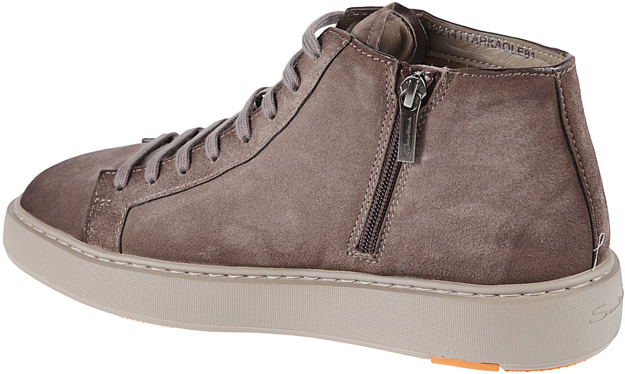Santoni Dump High Sneakers Brown Bruin