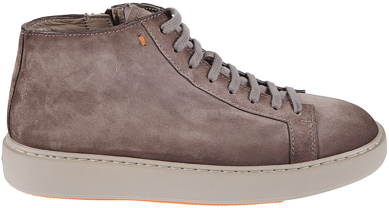 Santoni Dump High Sneakers Brown Bruin