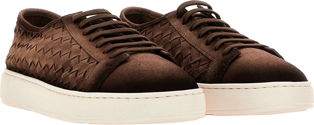 Santoni Sneakers Brown Bruin