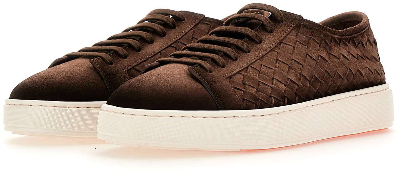 Santoni Sneakers Brown Bruin