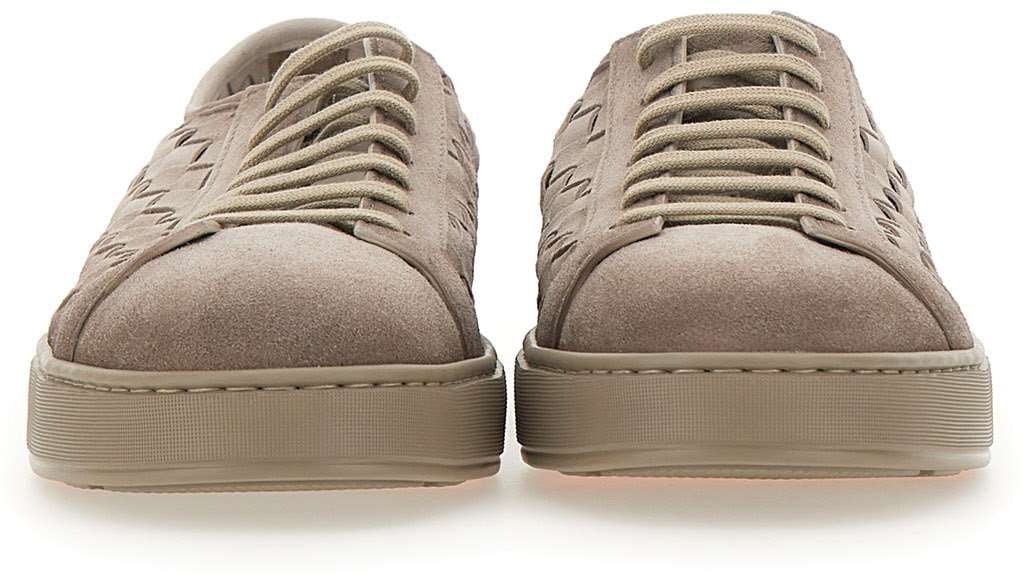 Santoni Sneakers Beige Beige