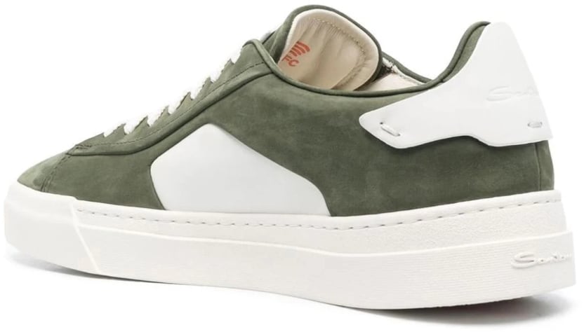 Santoni Sneakers Green Groen