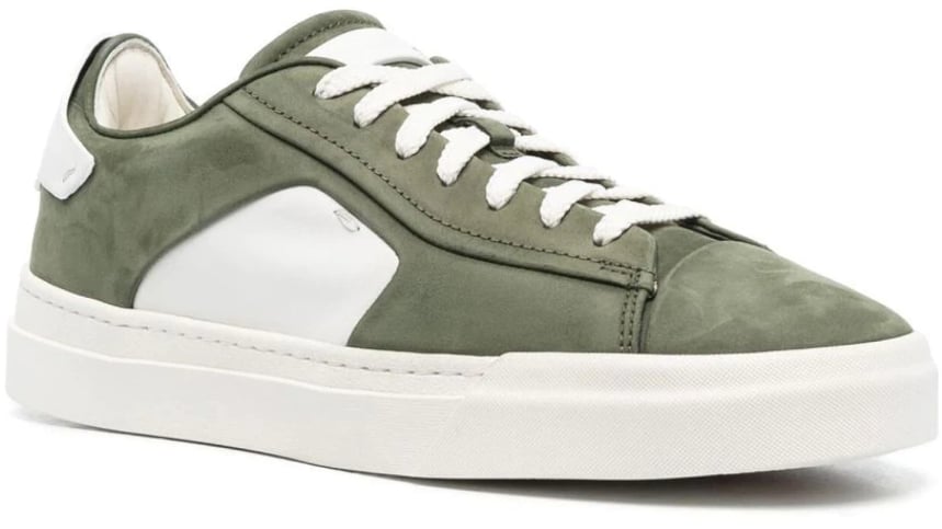 Santoni Sneakers Green Groen
