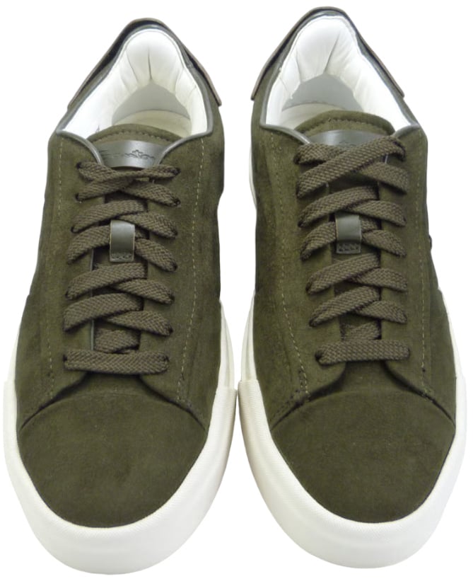 Santoni Sneakers Green Donkergroen