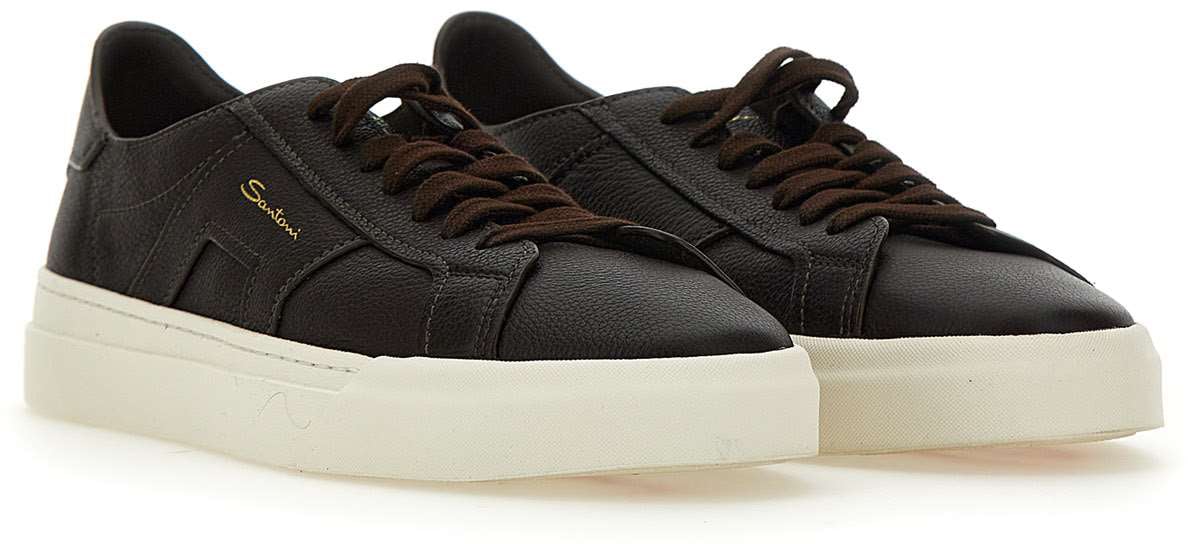 Santoni Sneakers Brown Bruin