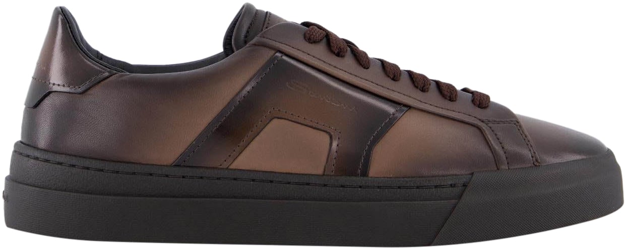 Santoni Heren Santoni Sneaker Bruin