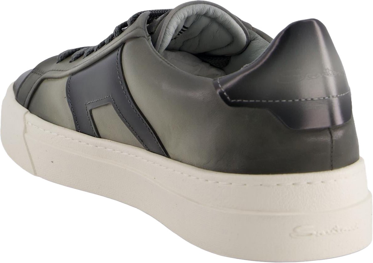 Santoni Heren Sneaker Groen