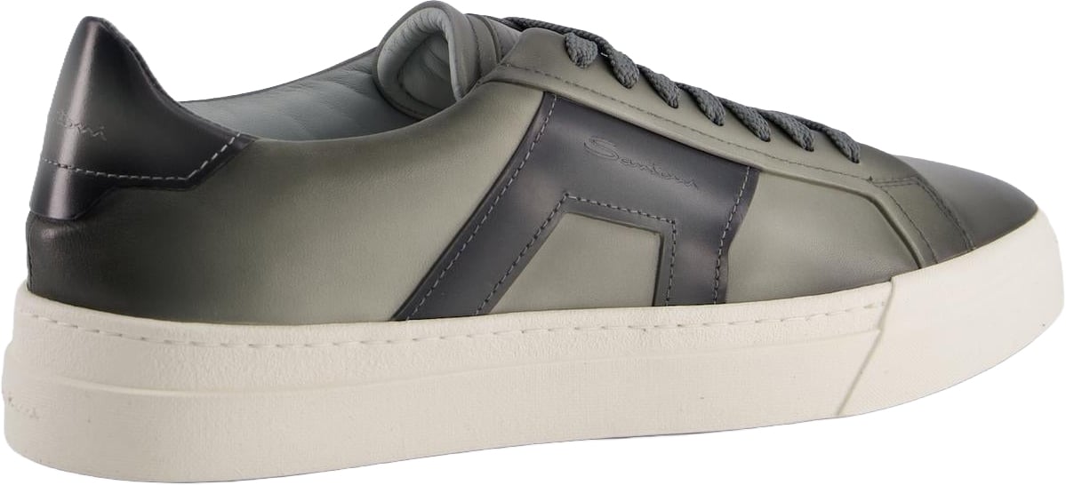 Santoni Heren Sneaker Groen