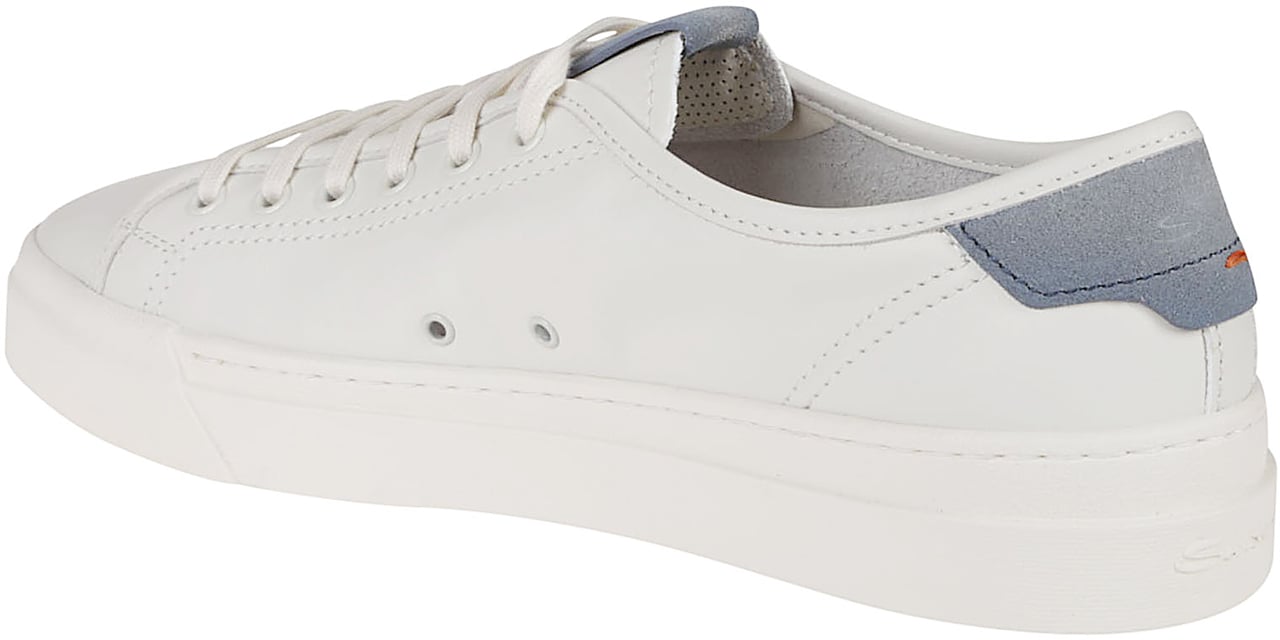 Santoni Volee Sneakers White Wit
