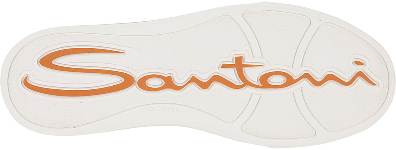 Santoni Volee Sneakers White Wit