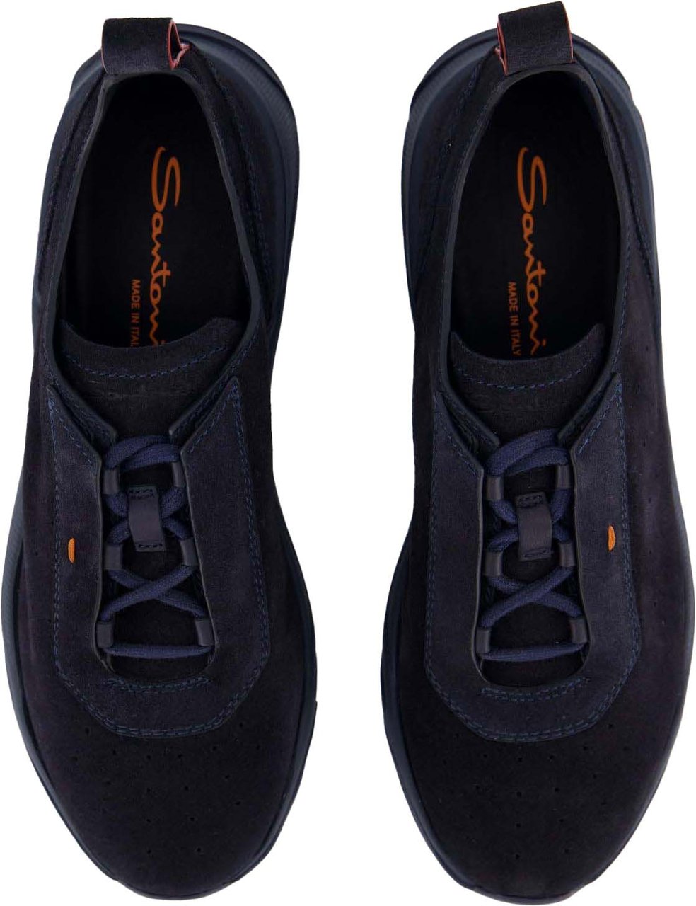 Santoni Heren New Leas Blauw