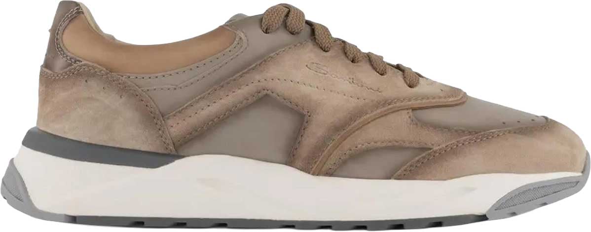 Santoni Heren Nova Nex sneakers Beige