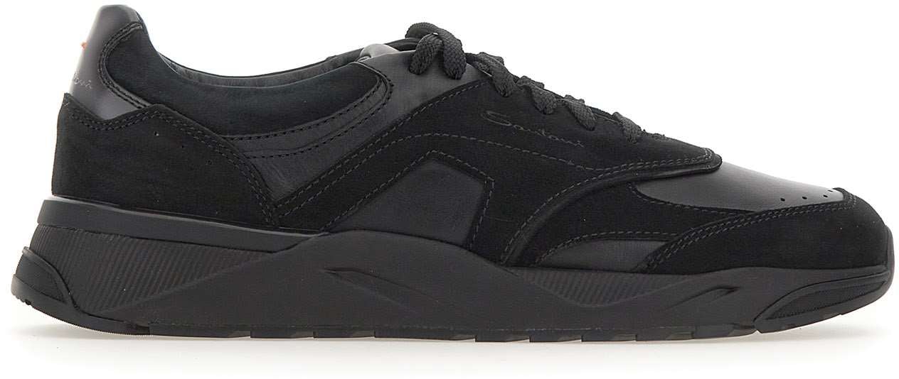 Santoni Sneakers Black Zwart