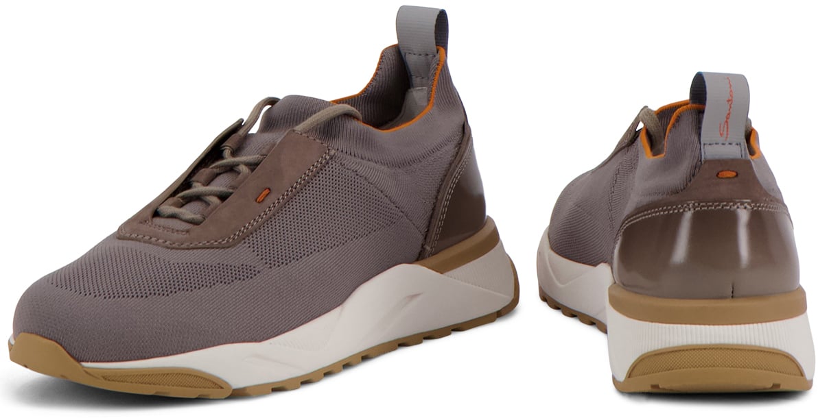 Santoni Sneaker Bruin Bruin