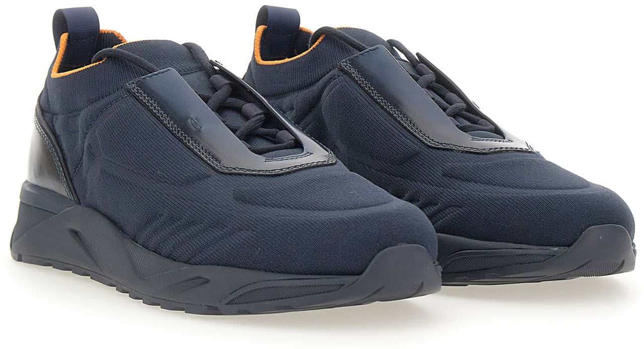 Santoni Sneakers Blue Blauw