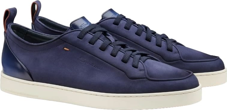 Santoni Sneakers Blue Navy