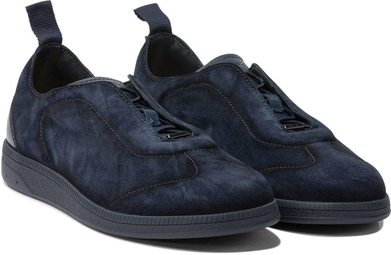 Santoni "Lume" sneakers Blauw