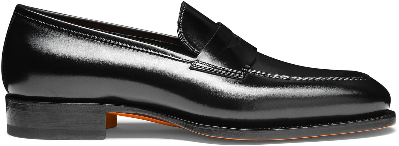 Santoni Men's penny loafer Wit