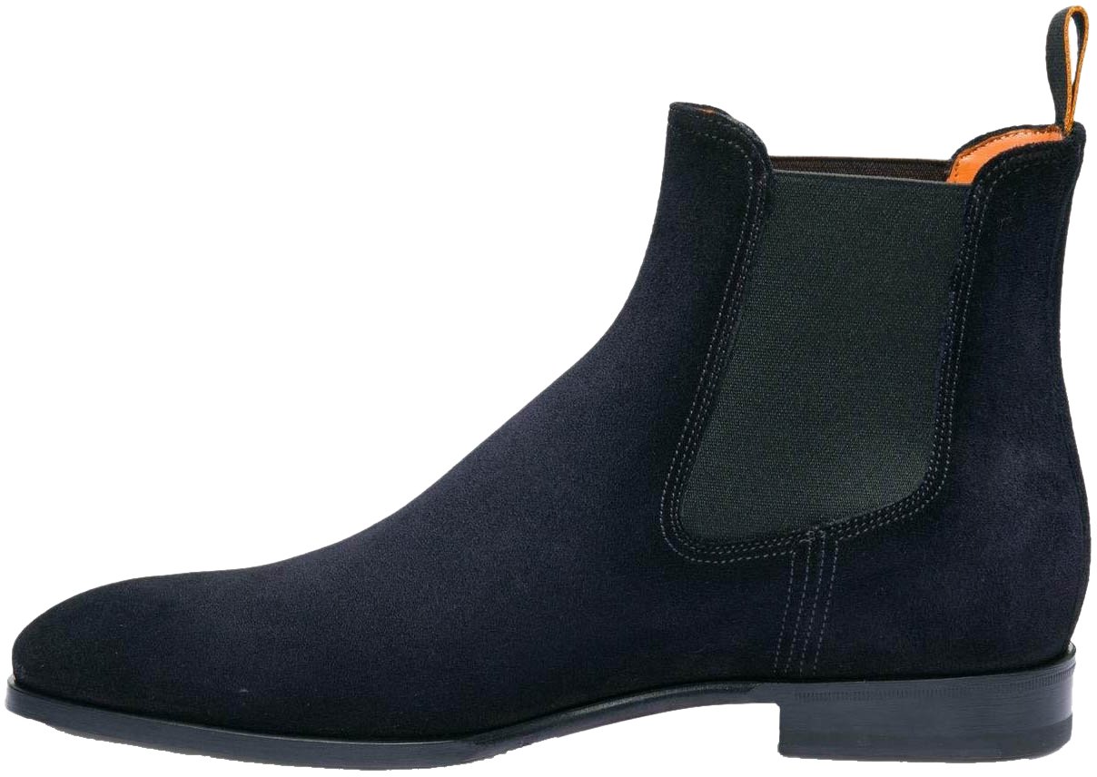 Santoni Heren Archerboot Blauw