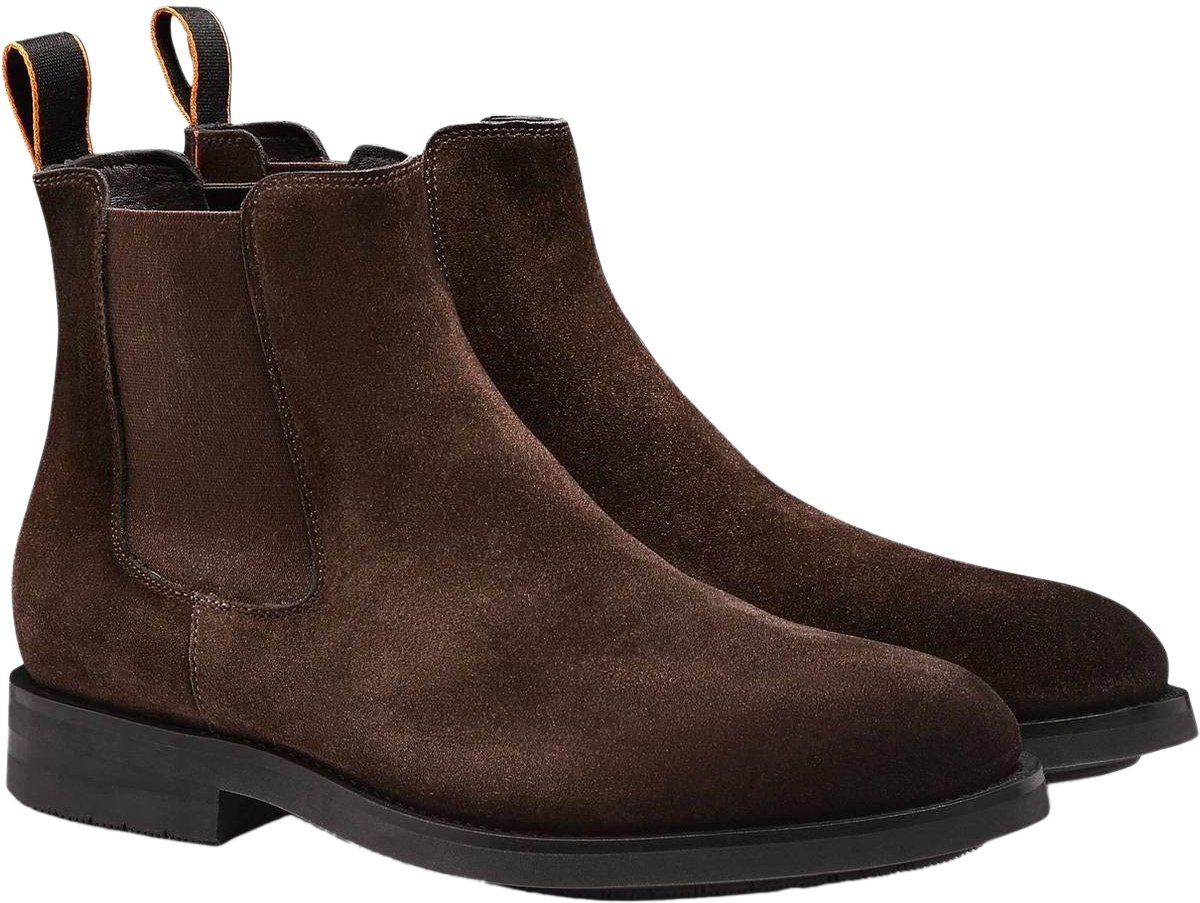 Santoni Heren Enver Bruin