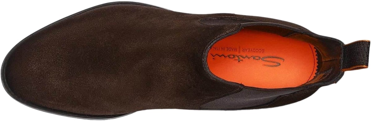 Santoni Heren Enver Bruin