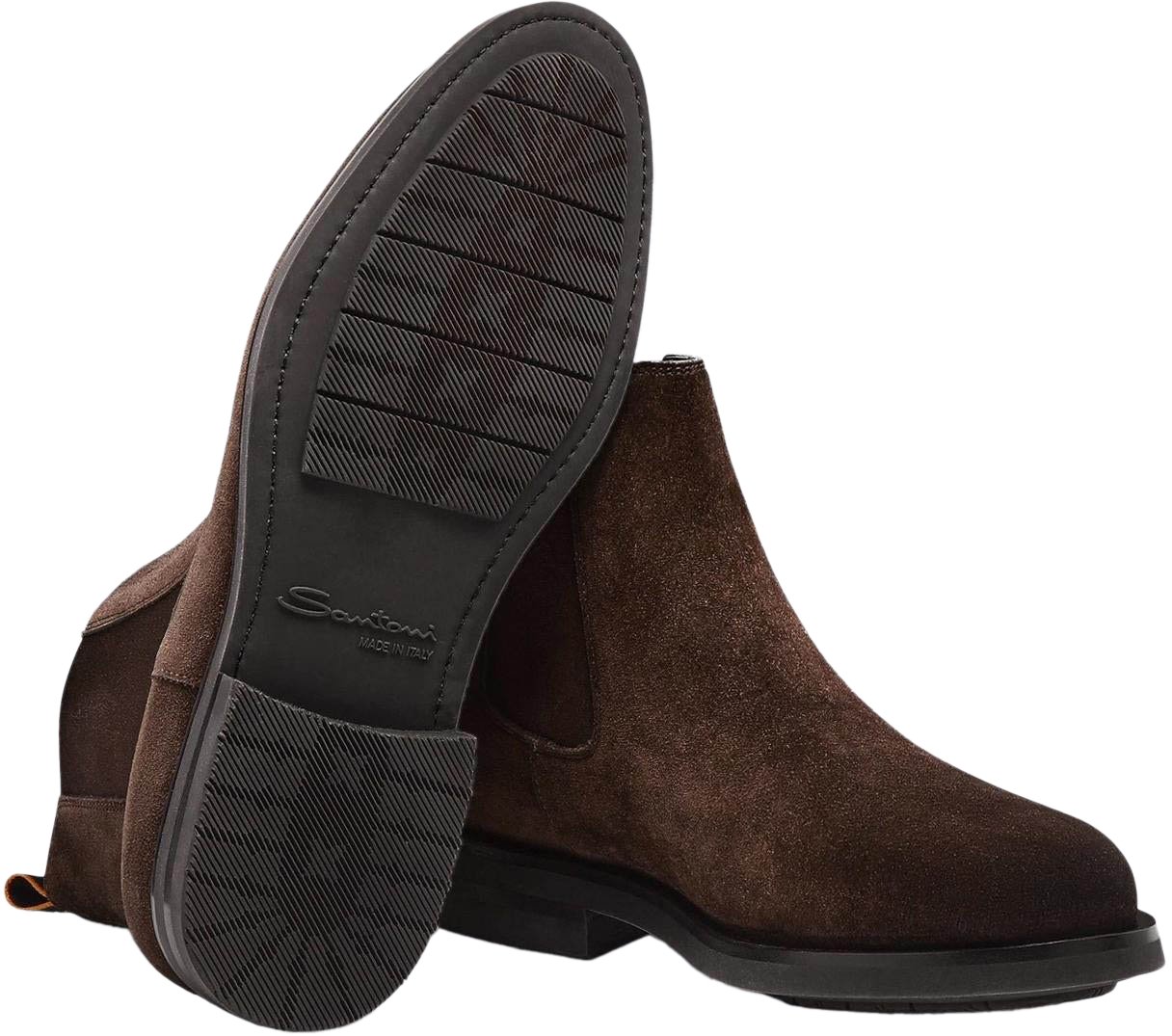Santoni Heren Enver Bruin
