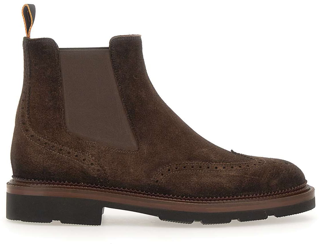 Santoni Boots Brown Bruin