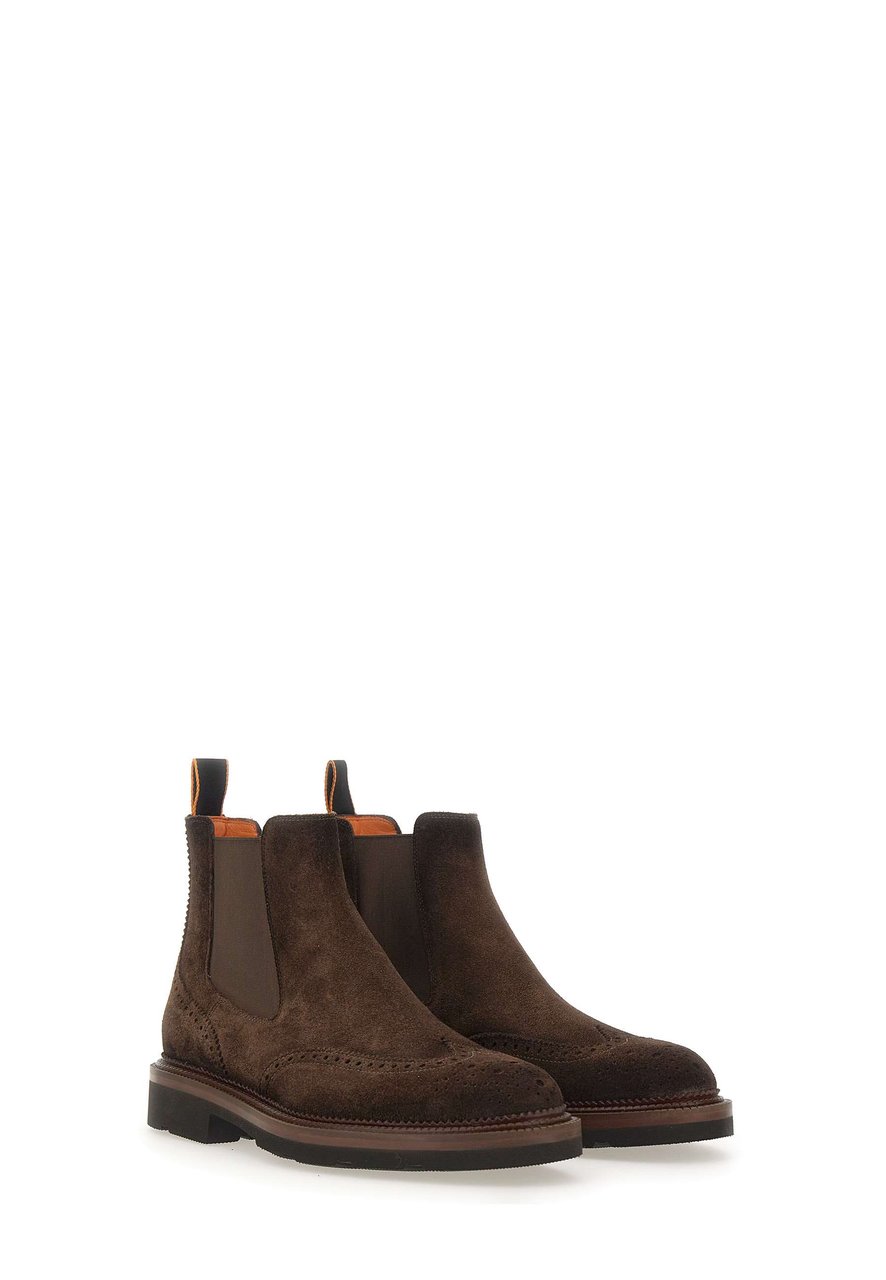 Santoni Boots Brown Bruin
