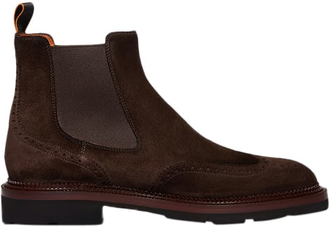 Santoni Boots Brown Bruin