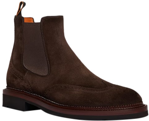 Santoni Boots Brown Bruin