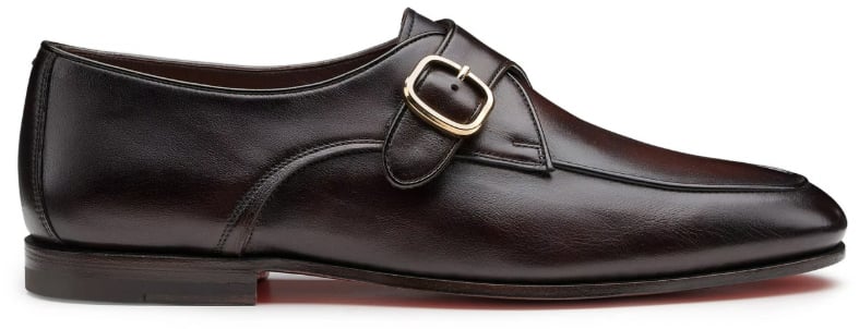Santoni Flat Shoes Brown Bruin