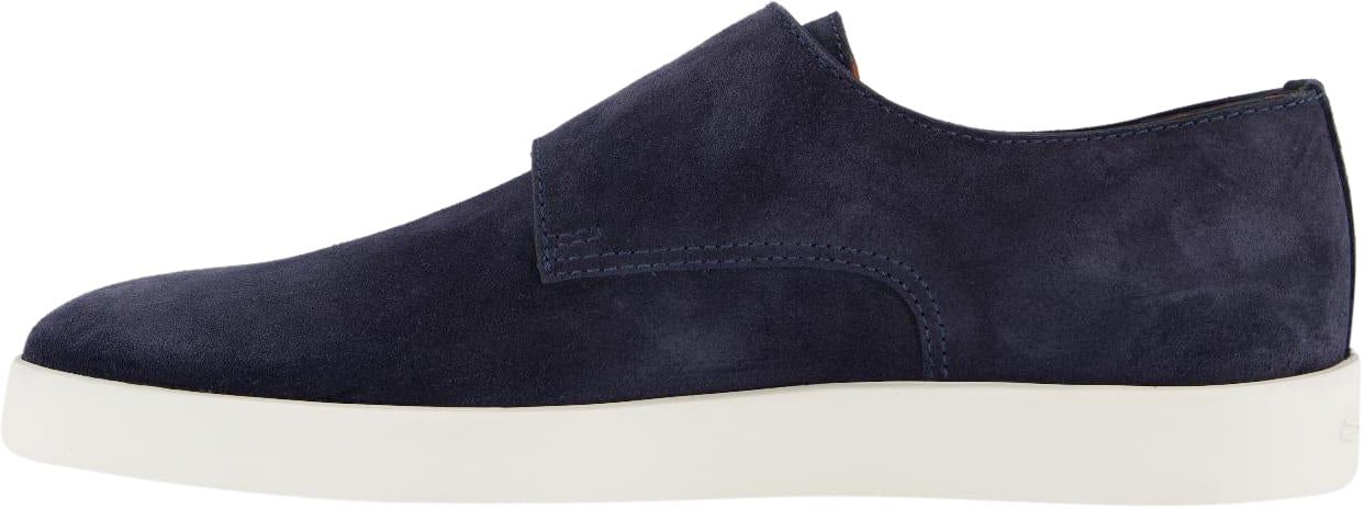 Santoni Heren Bankable Loafer Blauw Blauw
