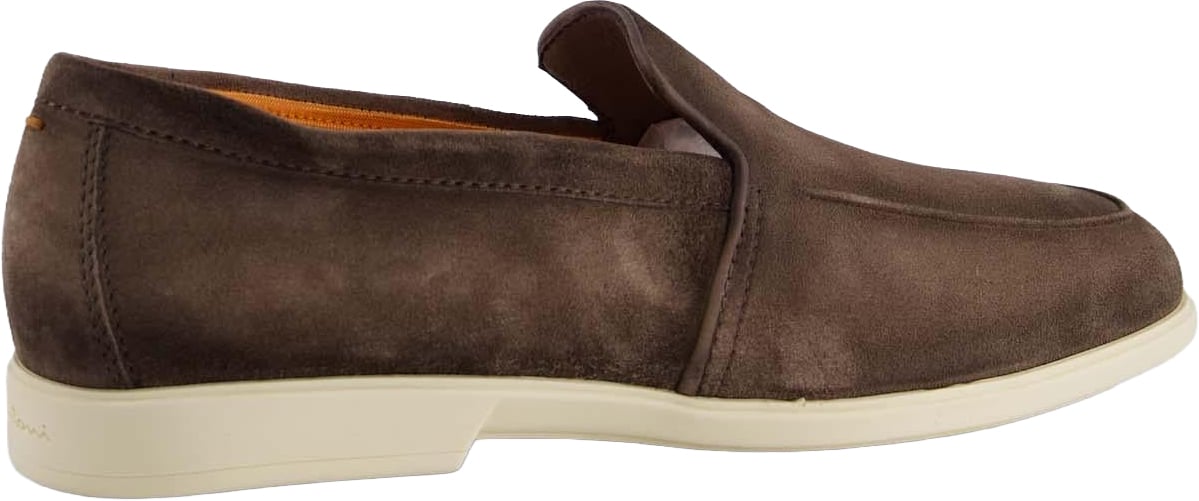 Santoni Heren Malibu Loafer Brown Bruin