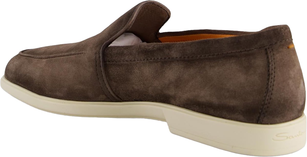 Santoni Heren Malibu Loafer Brown Bruin