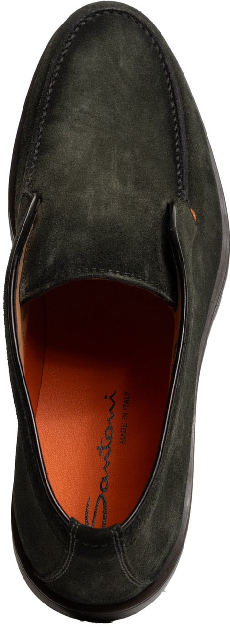 Santoni Boots Green Groen