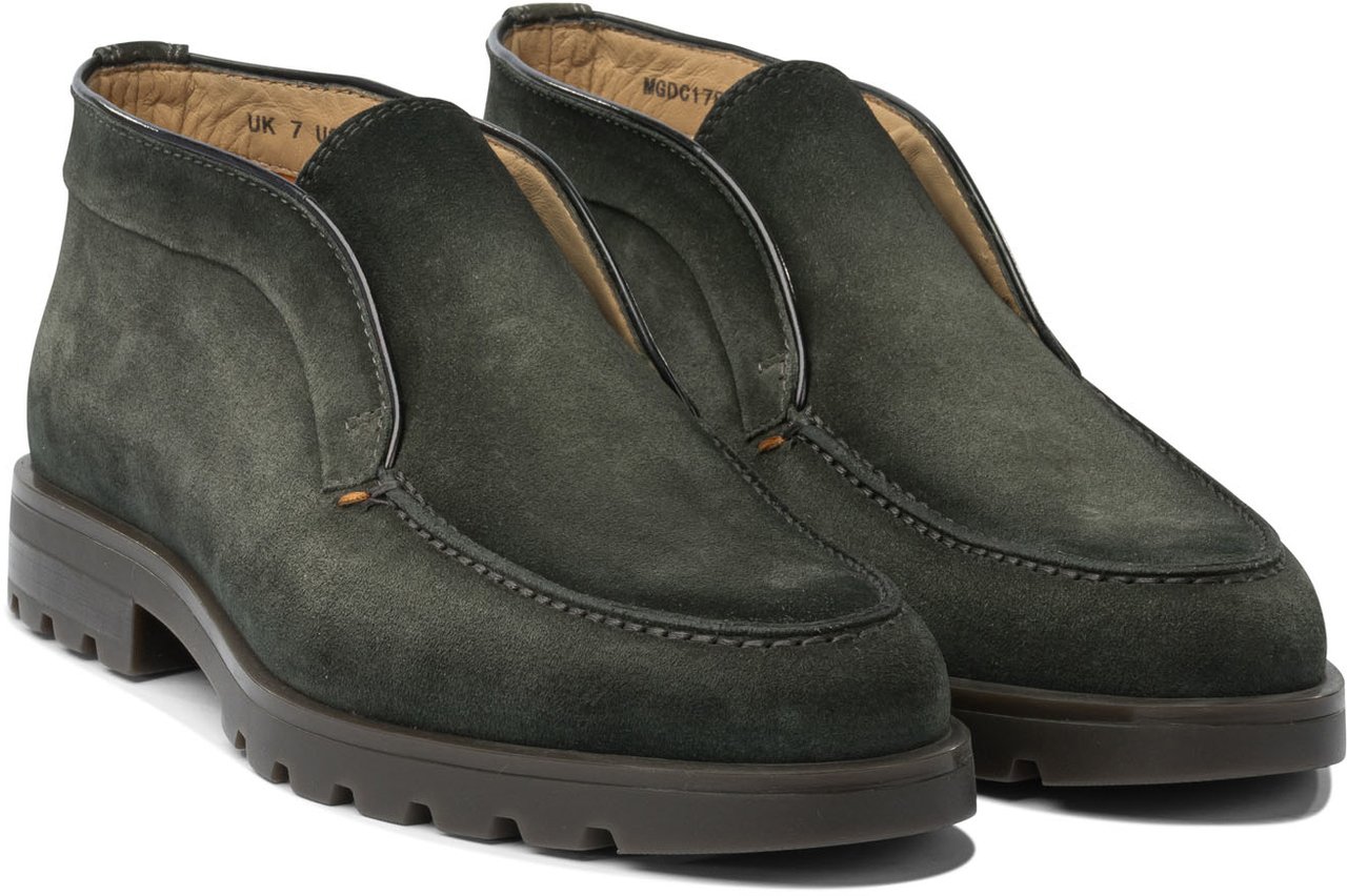 Santoni "Rock" Ankle boots Groen